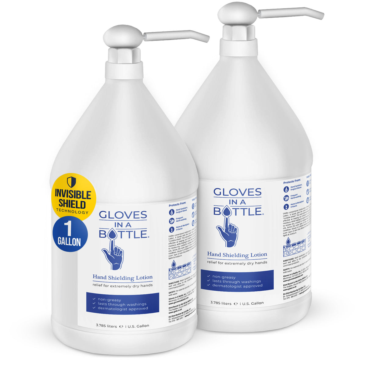 Gloves in A Bottle Shielding Lotion, 10 fl oz, 2 ct