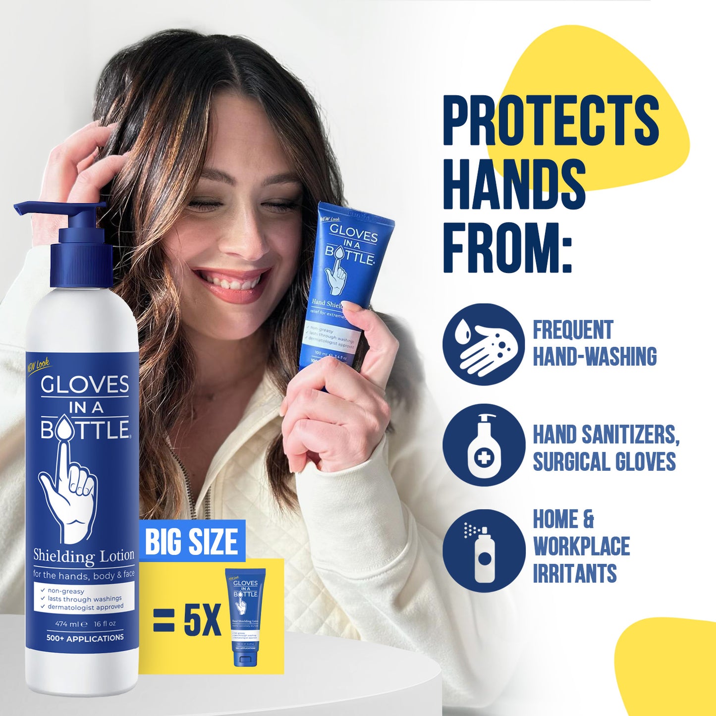 Gloves In A Bottle Shielding Lotion 16 Oz Bottle