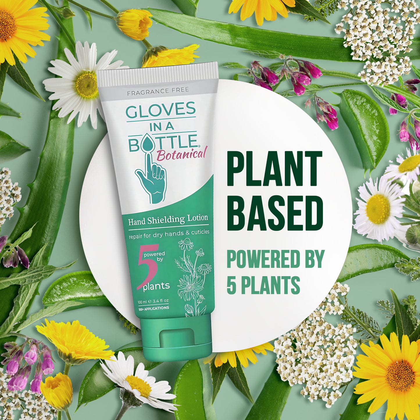 Gloves In A Bottle Botanical Shielding Lotion 3.4 Oz Tube