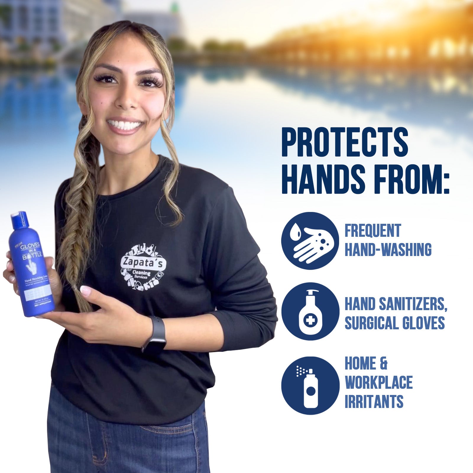 Gloves In A Bottle Can Help Parents Protect and Heal Children's Dry Hands  from Over-washing as They Head Back to the Classroom
