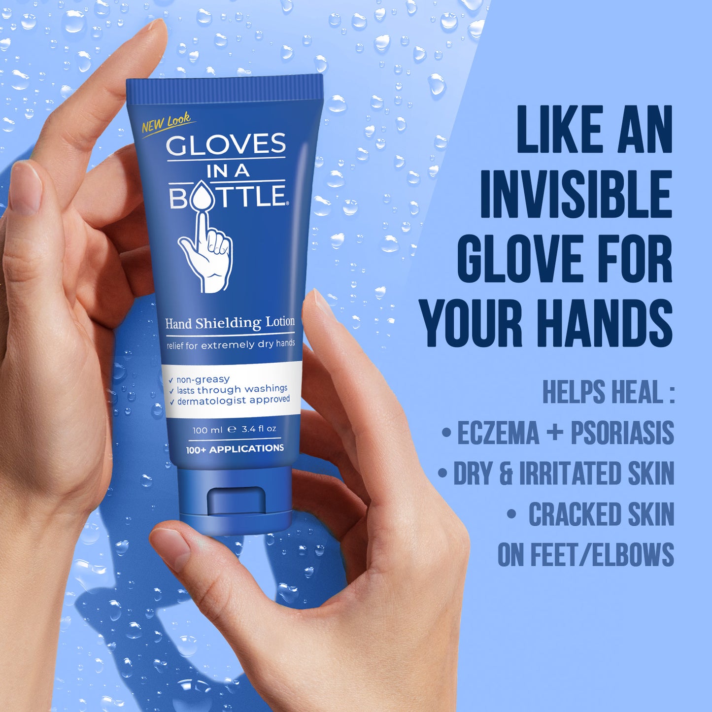 Gloves In A Bottle Hand Shielding Lotion 3.4 Oz Tube Value Packs