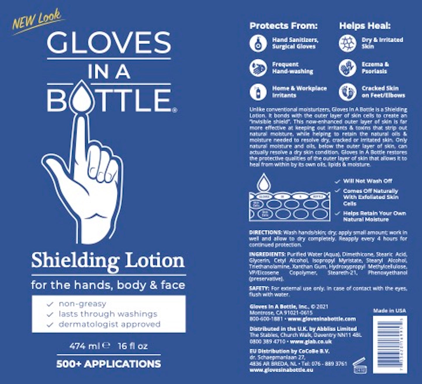 Gloves In A Bottle Shielding Lotion 16 Oz Bottle