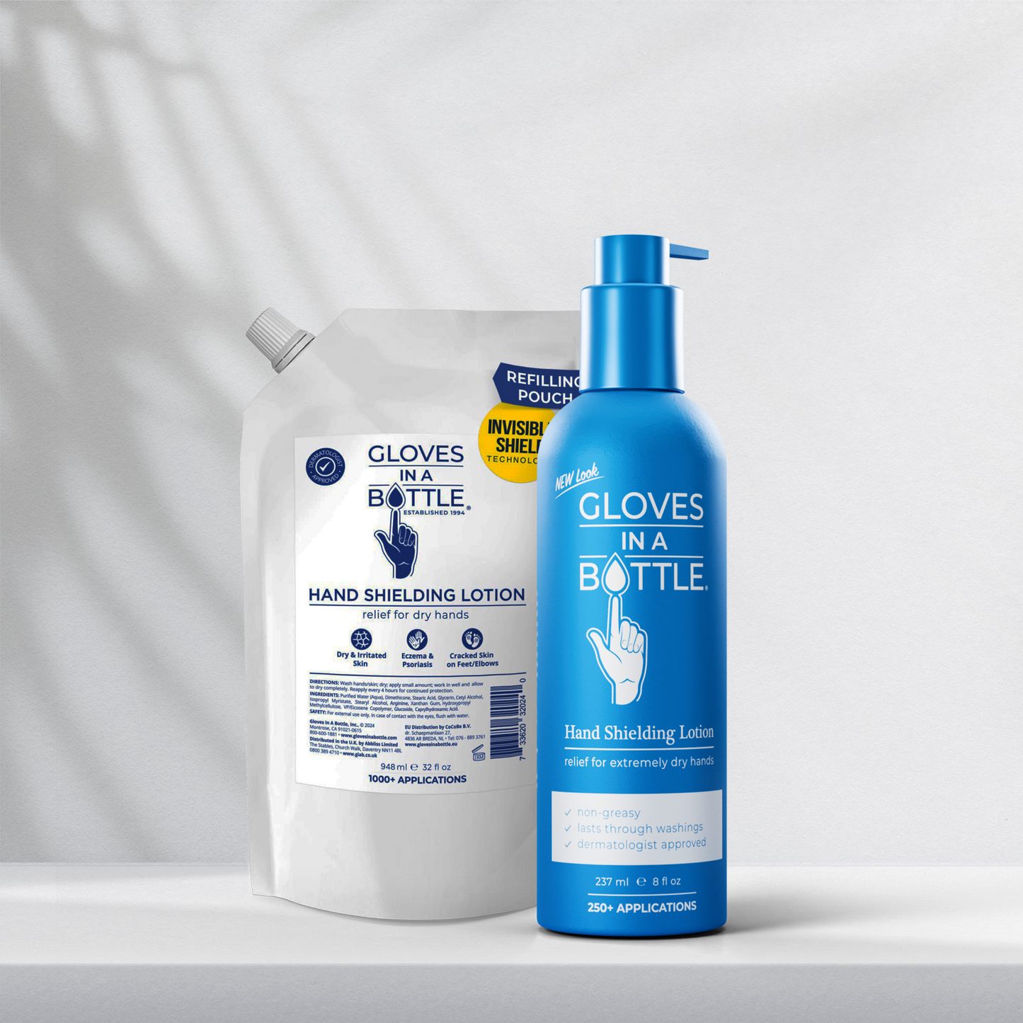 Gloves In A Bottle Shielding Lotion 32 Oz Refill Pouch